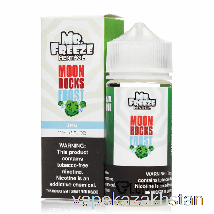 Vape Kazakhstan Moonrocks Frost - Mr Freeze - 100mL 3mg